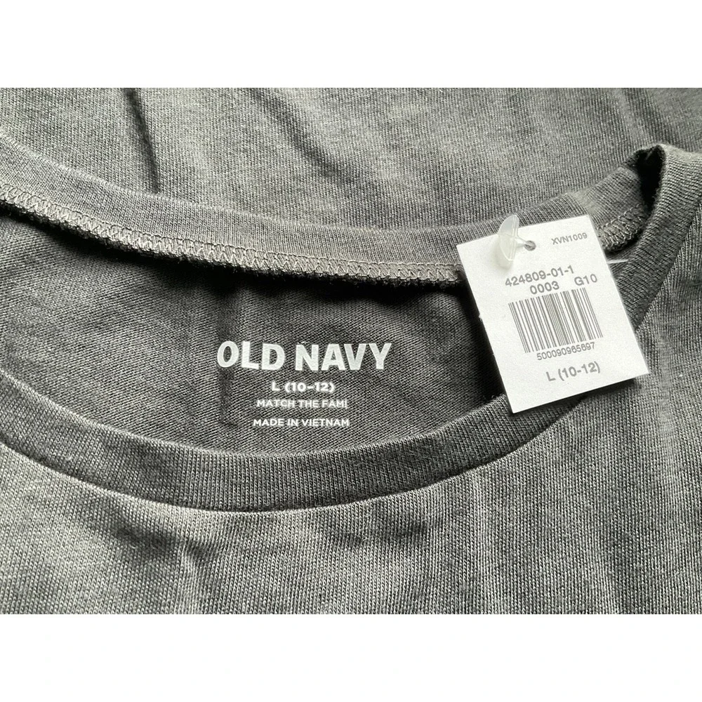 NWT Old Navy Halloween shirt - ghosts peace - kids size‎ L (10-12)